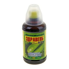Fertilizer Zdraven-Acwa for cucumbers with a measured glass of 0.5 l