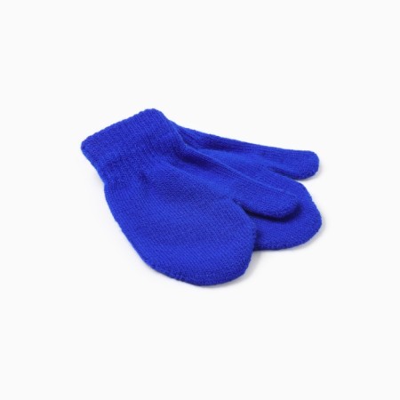 Baby mittens minku, Blue color, 12 cm-1