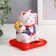 Plastic pendulum from the solar battery "Cat Mani-Neko in a vest" MIX 9x7.5x7 cm