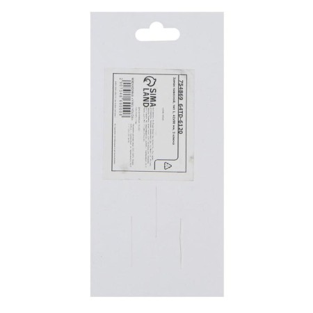 Hinged castle, type 1, 42x90 mm, 3 keys-2