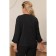 Female blouse, size 48, black color