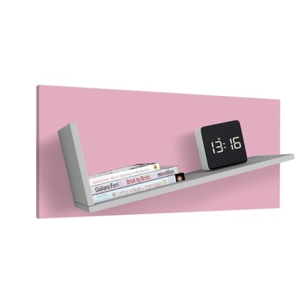 Polini Kids Mirum 5y 800 shelf, gray-pink color