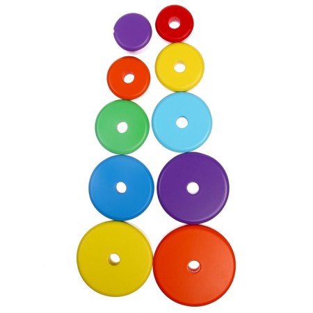 Pyramid wooden large "Circle"-3