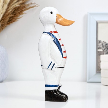 Figure "Goose Sailor" 8x6.5x22cm-2