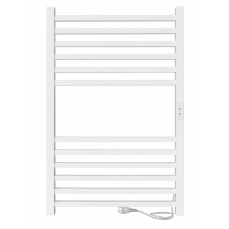 Electric towel Indigo Attic, 800x400 mm, timer, hidden installation, white-1