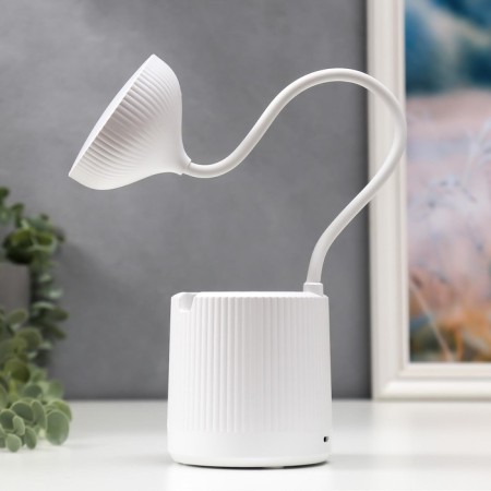 Table sensory lamp 79957/1 LED 6W USB AKB 3 mode white 9x9x41 cm Risalux-5