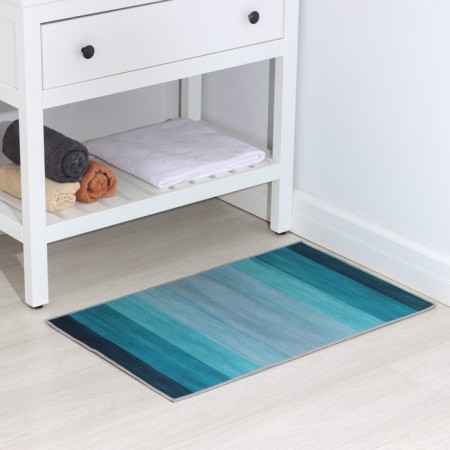 Bathroom mat “Lazurny”, 50 × 80 cm, blue color-5