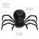 The spider radio -controlled "Black Widow" works from batteries