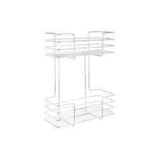 The shelf is rectangular