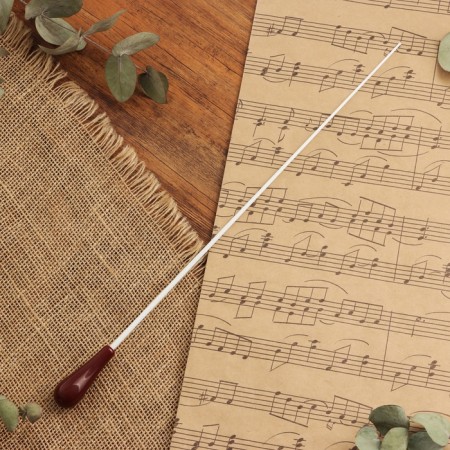 Music Life conductor wand, 38.5 x 2 cm, red handle