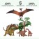 Set of figures "World of dinosaurs", 5 figures
