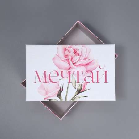 Set of boxes 5 in 1, gift packaging, “Flowers”, 22 x 14 x 8.5 - 32.5 x 20 x 12.5 cm-14