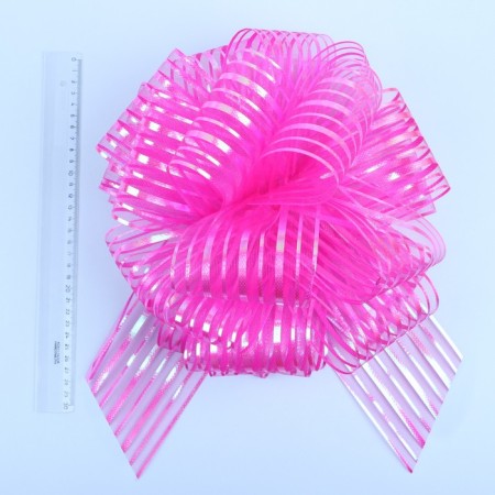 Bant-Shar No. 10 "stripes", bright pink color-1