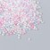 Glass glass 12/0 "Transparent. Color middle. Pink and blue" 10 g