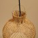 Ceiling Lamp from rattan "Ahmad" 1x120W, E27, 30x30x30 cm