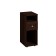 Bedside table Sherlock 51, 282 × 353 × 696 mm, chocolate nut color