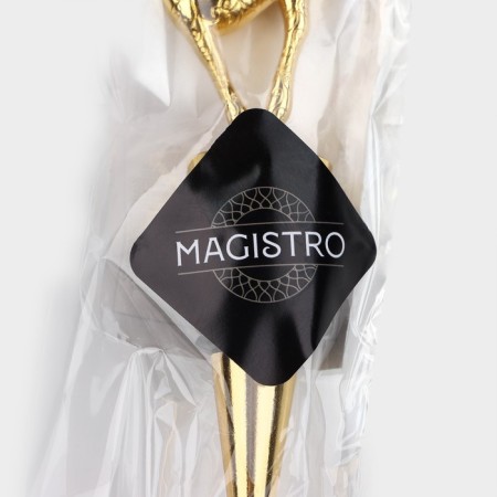 Magistro deer bottle traffic jam, golden color-2