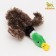 Textile toy "Slee", 30 x 9 cm, green