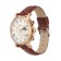Men's watches, with a calendar, chronograph, D-4.4 cm, L-24 cm strap, brown