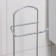 Organizer for toilet paper 15.5 × 66 cm, color chromium