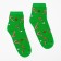 Women's socks "Caramel" color green, size 23-25