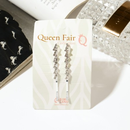 Invisibility for hair "Magic shine" (set 2 pcs) Zig POW, 5.5 cm, silver-1