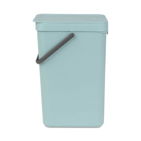 Garbage bucket Brabantia Sort & Go, built -in, mint color, 16 liters-2