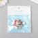 Beads for creativity plastic "Leaf bright middle" Mix set 10 pcs 1x1 cm