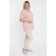 Female jumper luxury plus, size 64, pink color