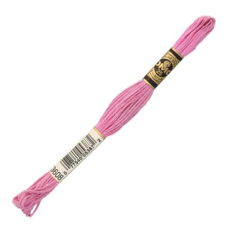 The threads of the DMC 117 (3608), 12 pcs. packaged