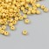 Beads for creativity wood "yellow" d = 0.4 cm set 20 grams