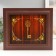Key closed "Key" 26.5x31.5 cm nut