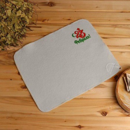 Банный набор в подарочной коробке "С 23 Февраля!", 5 в 1-3