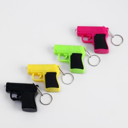 Pistol flashlights, 3 AG3, mix