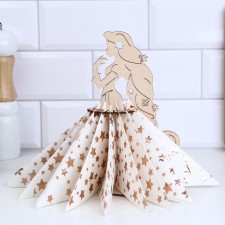 Wooden napkin 