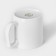 Porcelain mug "Euro", 350 ml