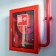 Signs "Fire Hydrant" 100 × 100, adhesive base