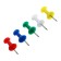 Power buttons color, 100 pieces, Devente, D-9mm, cardboard box