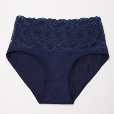 Women's panties, dark blue color, size 58-60