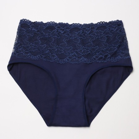 Women's panties, dark blue color, size 58-60