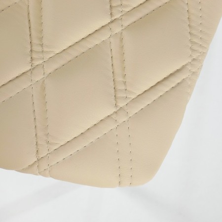 Chair "Wave" (rhombus), light beige-1