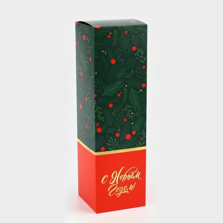 Folding box "New Year", 9.5 x 32.5 x 9.5 cm, New Year-1