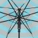 Umbrella - a semiautomatic “strip” cane, 8 spokes, r = 45 cm, color mix