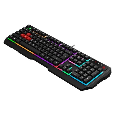 Keyboard A4Tech Bloody B135N Black USB Multimedia for Gamer LED (Tarling Supply) 103388-8
