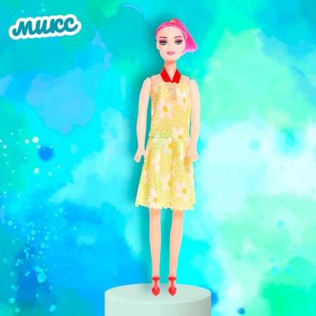 Model-model "Olenka" in an evening dress, mix-1