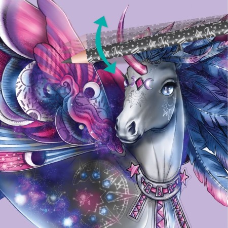 Coloring for girls Nebulous Stars Space-7