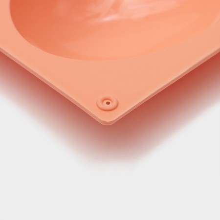 Baking uniform “Egg”, silicone, 30 × 17.5 cm, 5 cells (10 × 7 × 3.5 cm), Mix color-4
