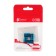 Torso valve cap, blue-blue, set 4 pcs