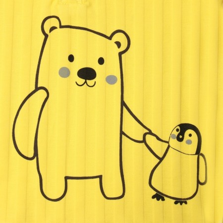 Longsliv children, yellow color, height 68 cm-3