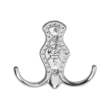 Hook furniture tundra TKD023, two -rod, chrome-2